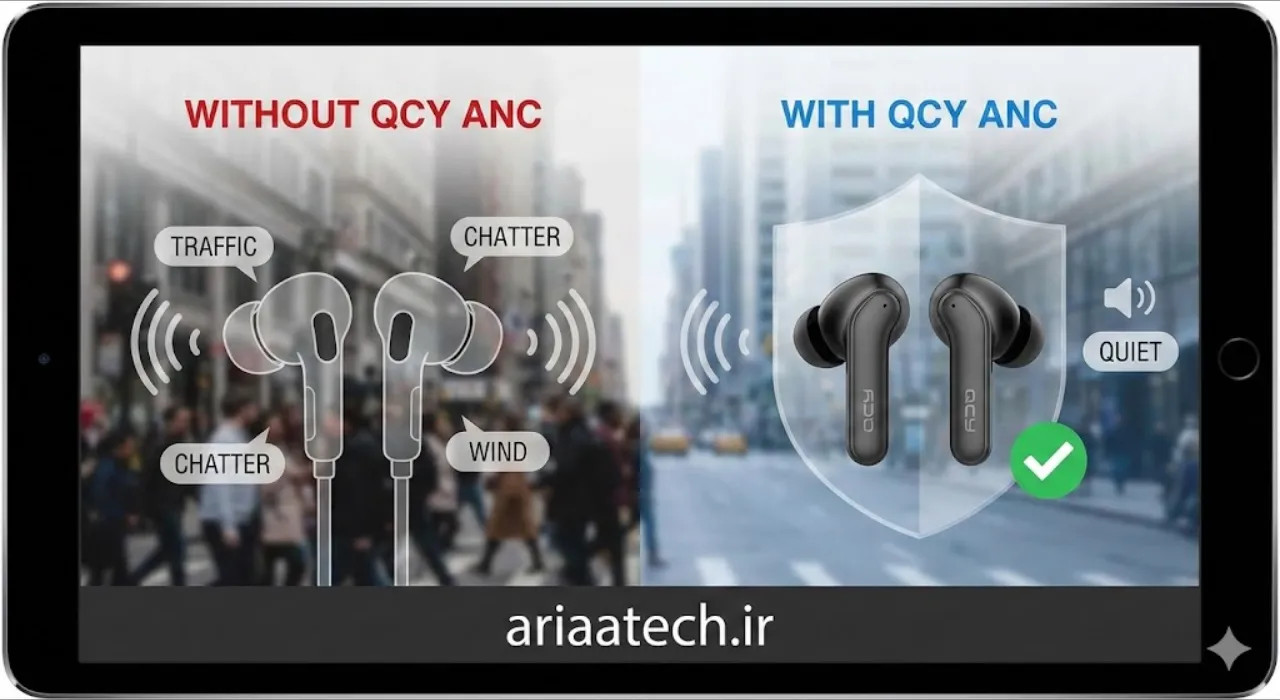 بررسی کیفیت ساخت و گوشی های هندزفری بلوتوثی کیو سی وای مدل تی ۱۳